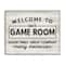 Stupell Industries Welcome To Game Room Framed Giclee Art